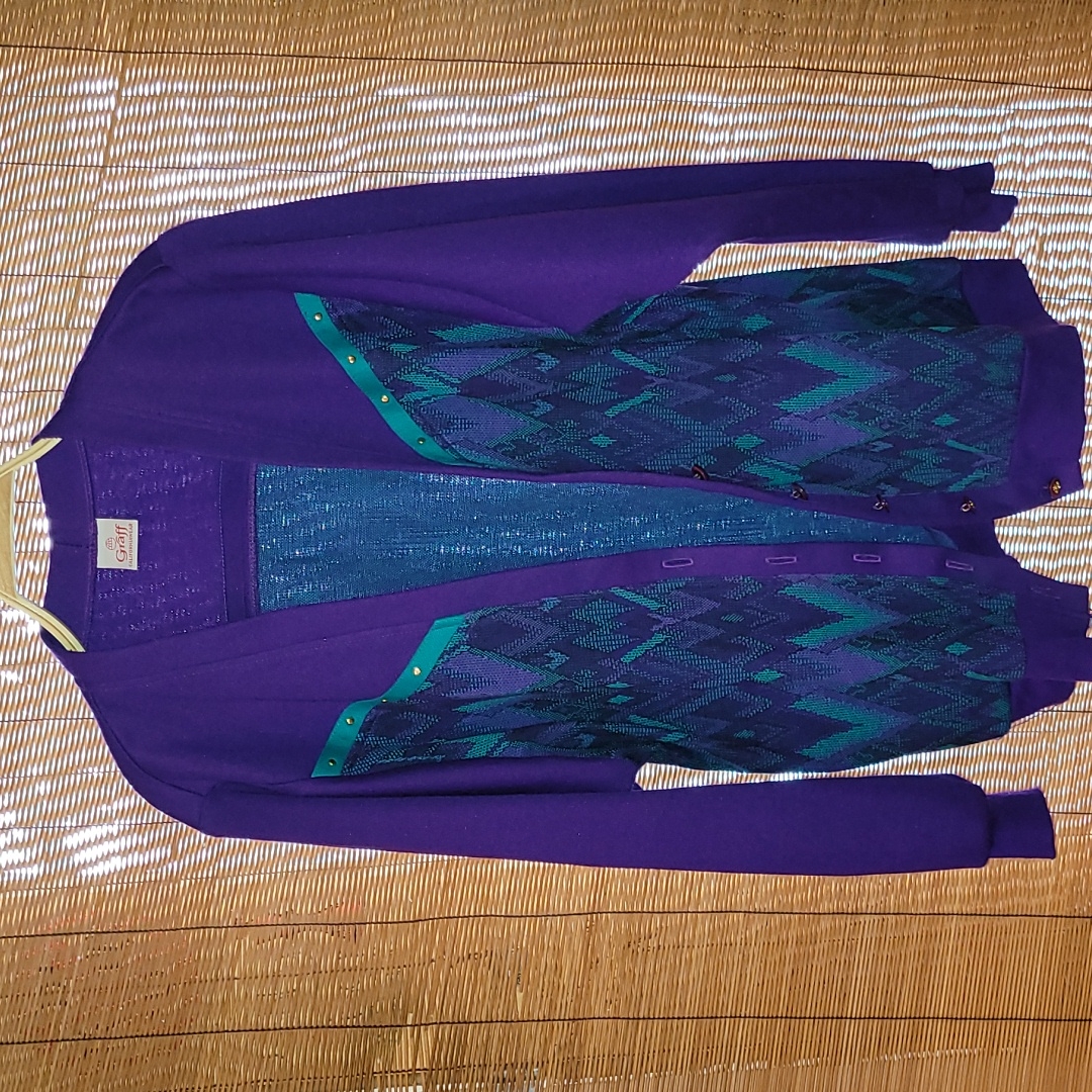 Vintage Made In Usa 1970s CardiganStyle Womens Sportswear